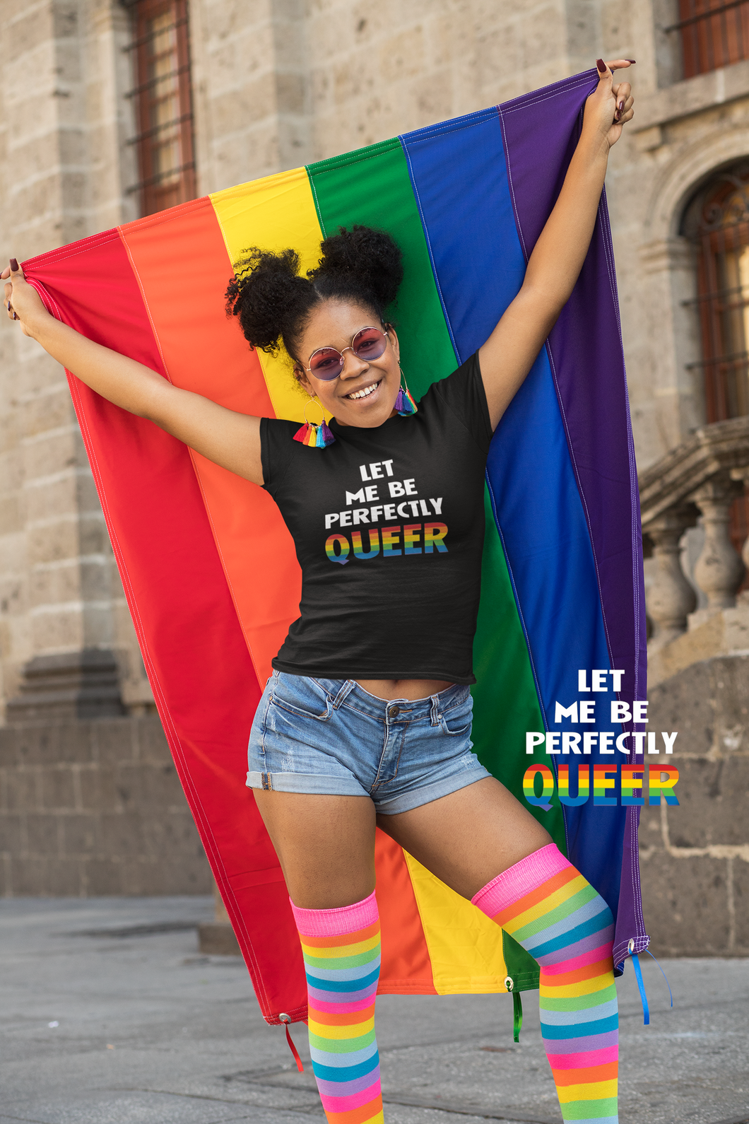 Limited Edition Let me be perfectly Queer. Short-Sleeve Unisex T-Shirt